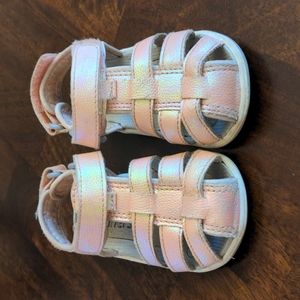 See Kai Run sandals + Gap sandals